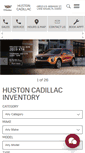 Mobile Screenshot of hustoncadillac.com